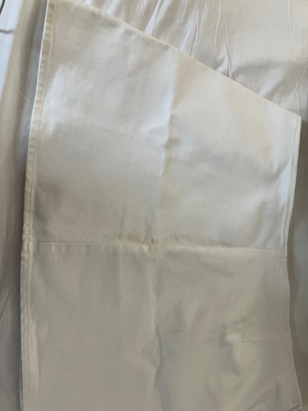 J.Crew White Denim A-line Skirt